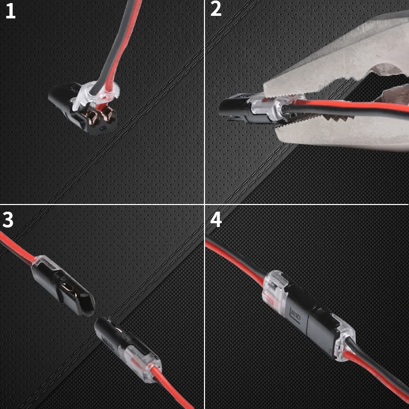 (đ„Last Day Promotion - 49% off)2025Double-wire Plug-in Connector With Locking Buckle(The more you buy, the more discounts you get)