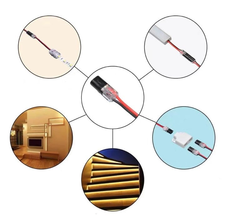 (đ„Last Day Promotion - 49% off)2025Double-wire Plug-in Connector With Locking Buckle(The more you buy, the more discounts you get)