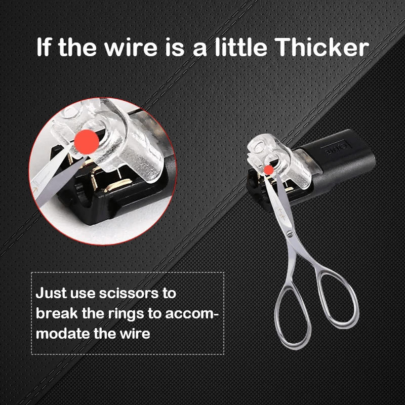 (đ„Last Day Promotion - 49% off)2025Double-wire Plug-in Connector With Locking Buckle(The more you buy, the more discounts you get)
